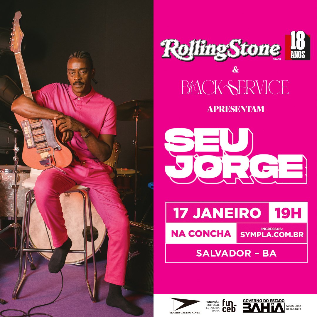 Show do Seu Jorge | Ingressos Aqui!